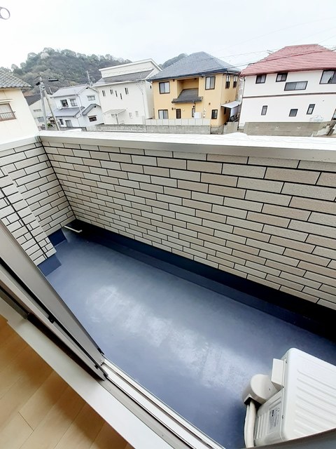 カーム北吉田 ベランダ