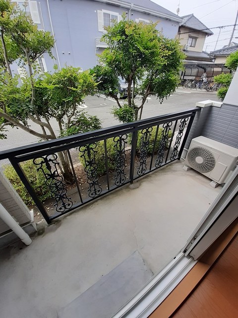 エレガント　レジデンスＢ ベランダ