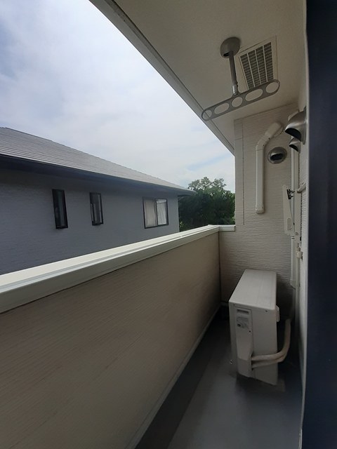 グレイス　愛 ベランダ