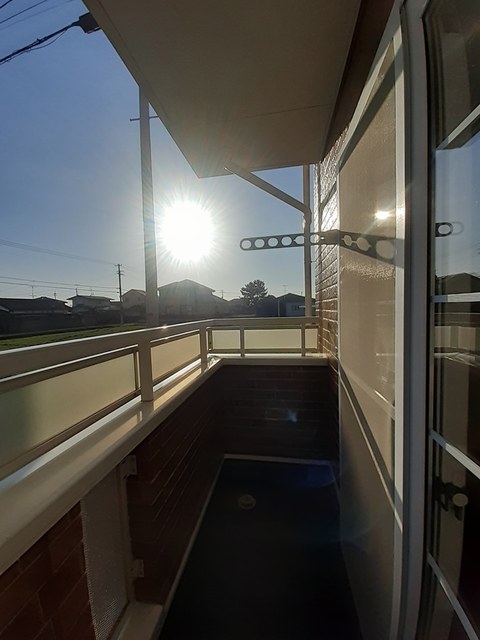 ベルデュール　Ｂ ベランダ