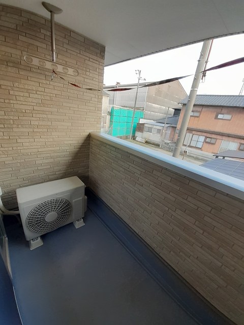 Ｈｅａｒｔ未来　政枝　Ｃ ベランダ