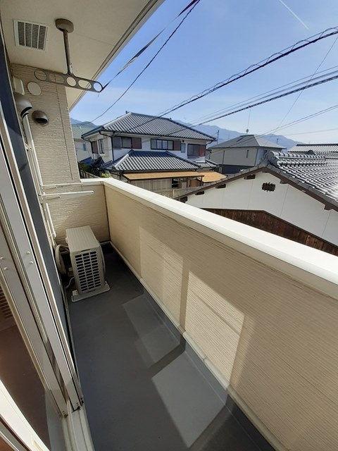 ガーデンヒルズ吉岡 ベランダ