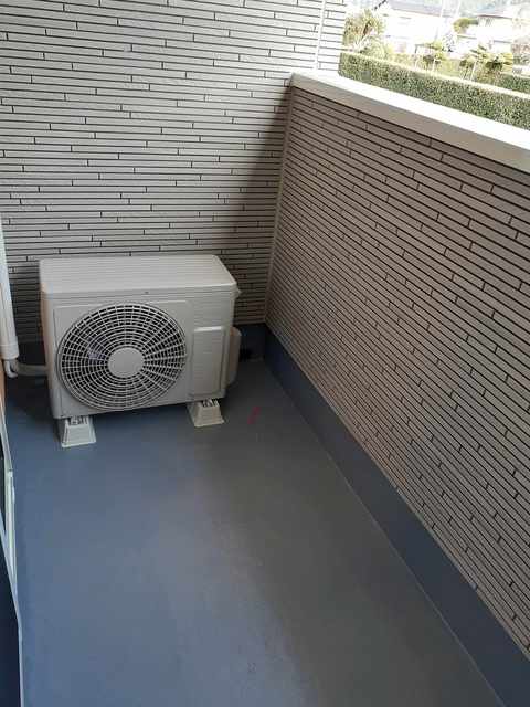 ソレイユＮⅢ ベランダ