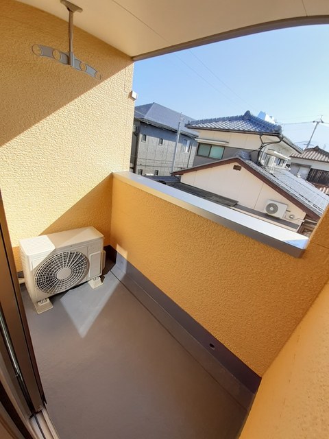 クラール松原町Ｃ ベランダ