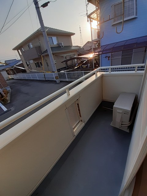 ラ・ジュネスデ東雲Ｂ ベランダ