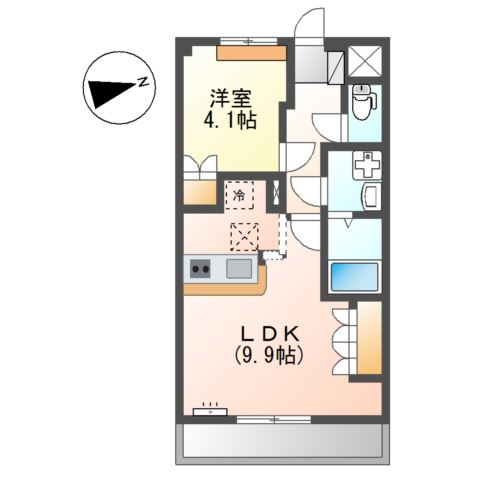 イーストリバー2 間取り
