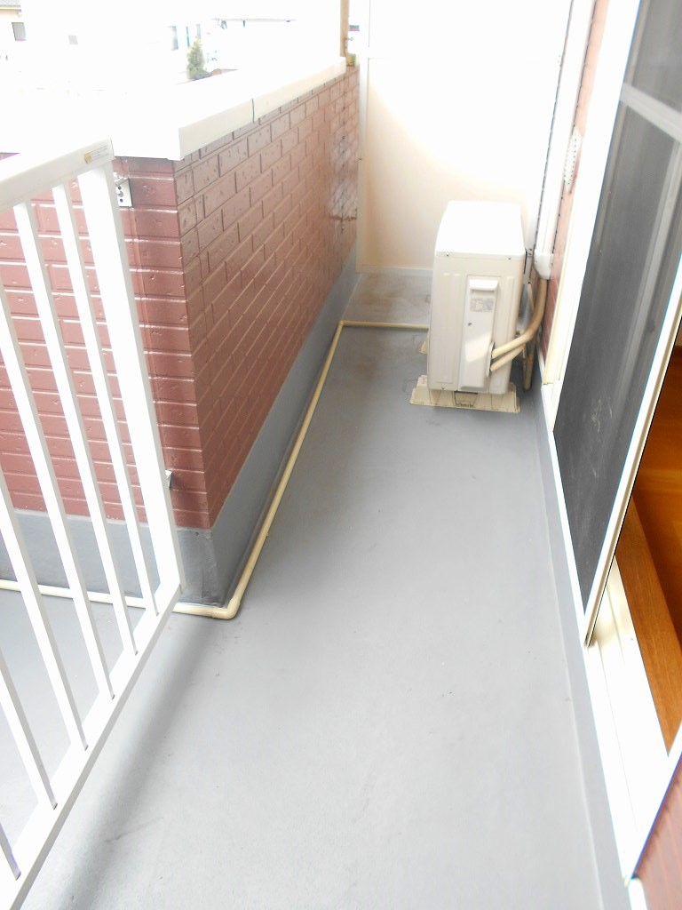 ビッグ・イースト上泉 ベランダ