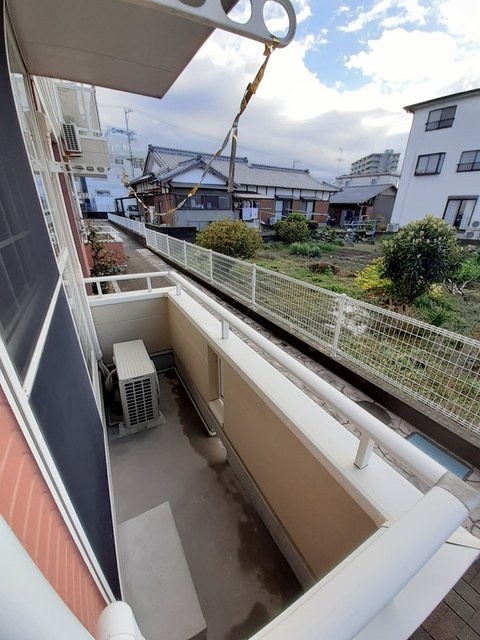 アルカンシェル庄内Ⅱ ベランダ