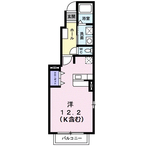 アンジュ・ドルミールＡ 101号室 間取り