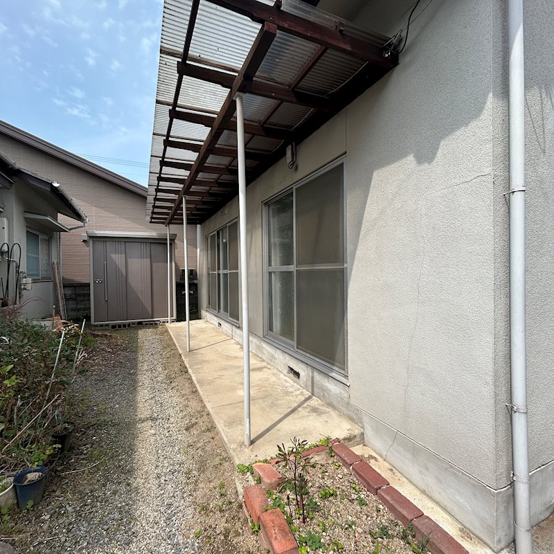 日野EH貸家（平屋） ベランダ