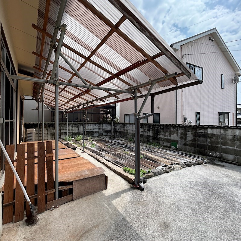 平井町貸家 ベランダ