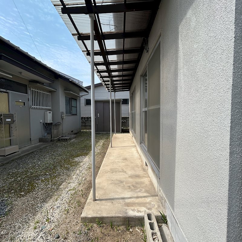 日野EH貸家（平屋） ベランダ