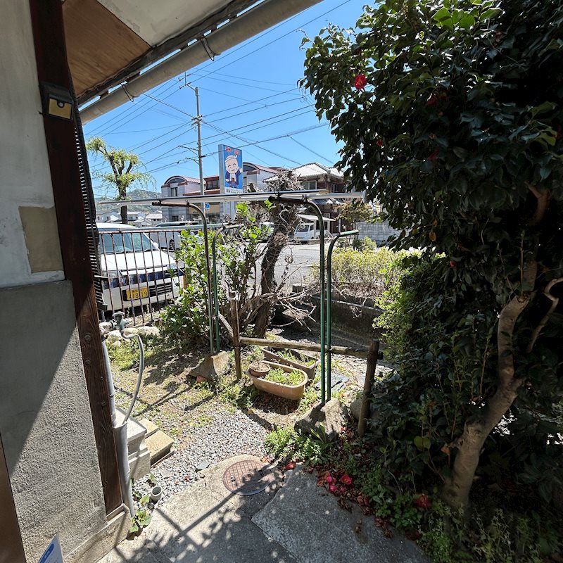 吉野棟割1 ベランダ
