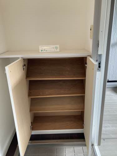 サンガーデンひあさ 玄関