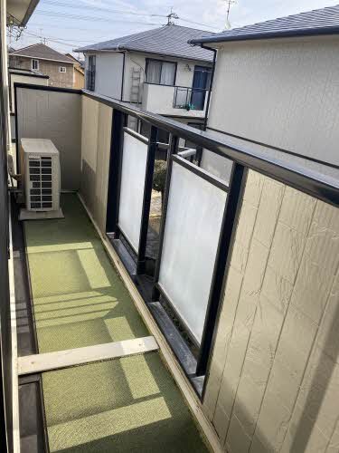 サンガーデンひあさ ベランダ