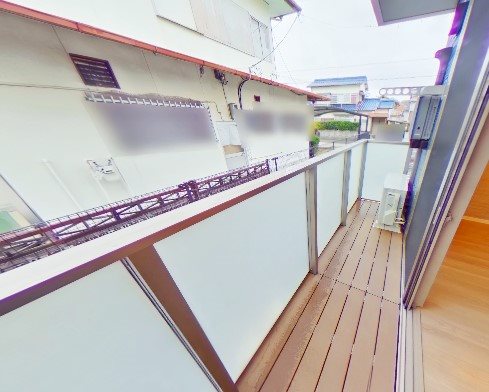 シャーメゾンエステティカ ベランダ