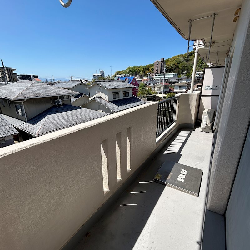 フォートレスハイツ白石 ベランダ