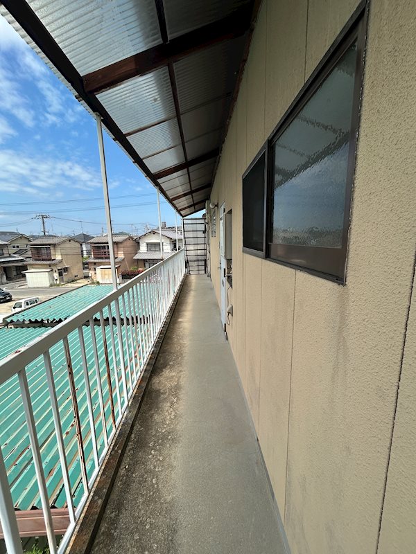 コーポ高池 ベランダ