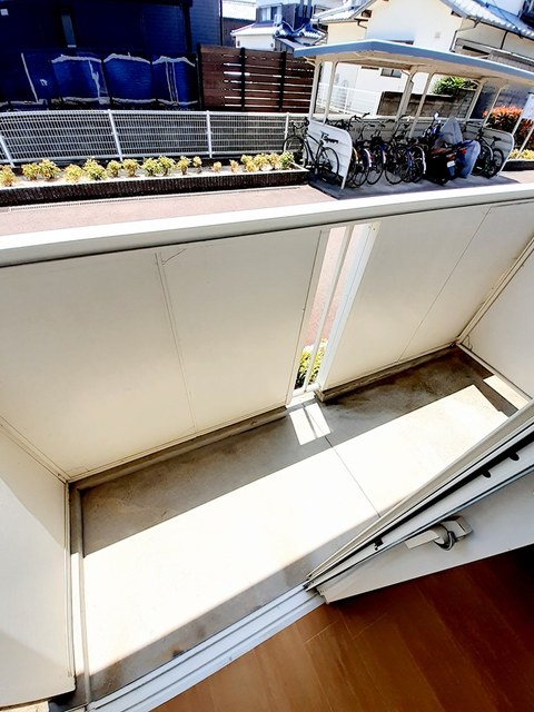 ベルク　２１ ベランダ