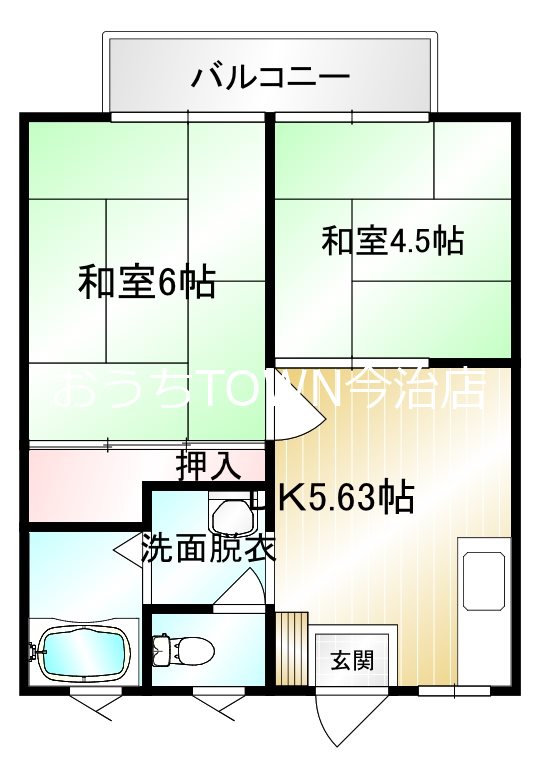 桜プレイス 間取り図