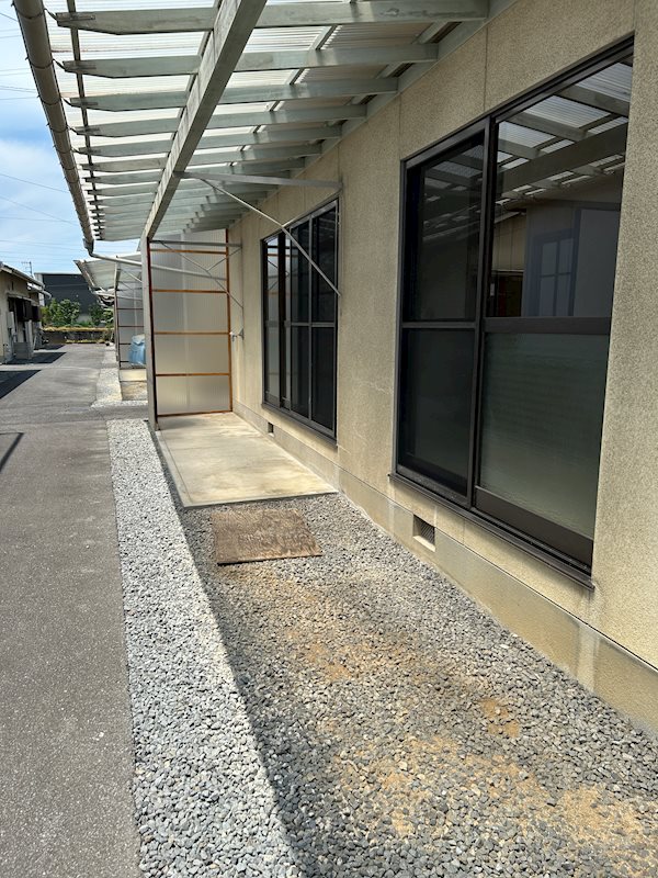白石ＳＫ貸家(西石井2丁目) ベランダ