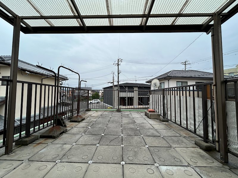 沢津町1丁目貸家 ベランダ