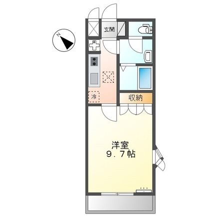 エスポアール 101号室 間取り