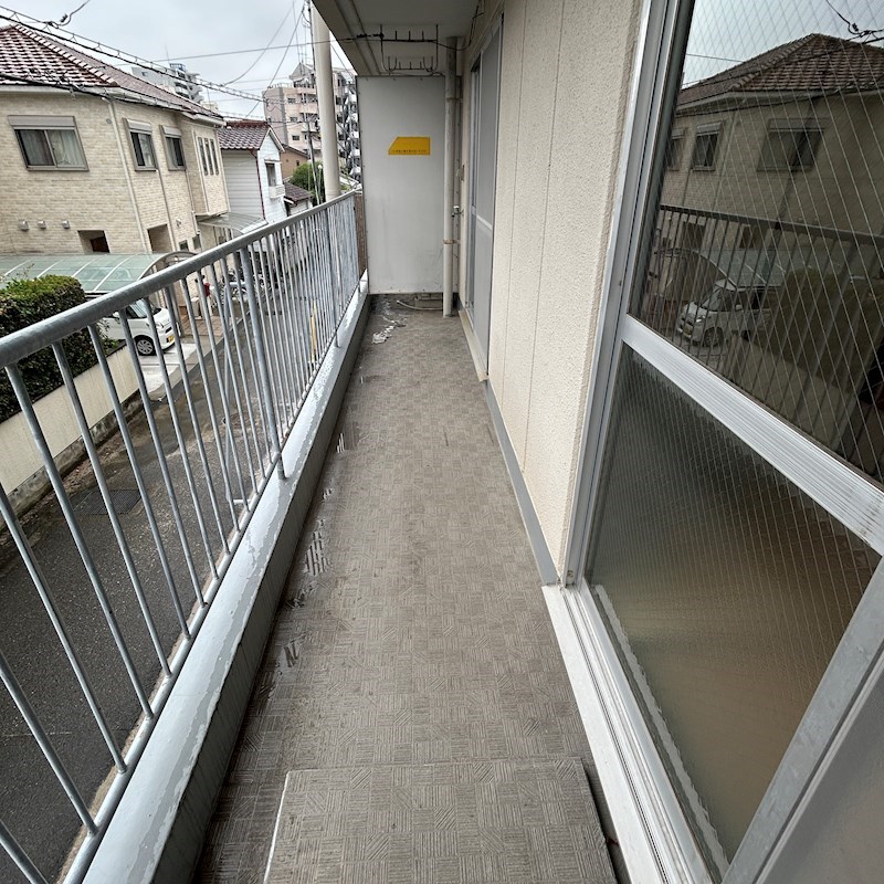井上本社コーポ ベランダ