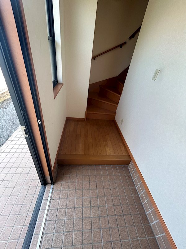 久保田町林貸家 玄関