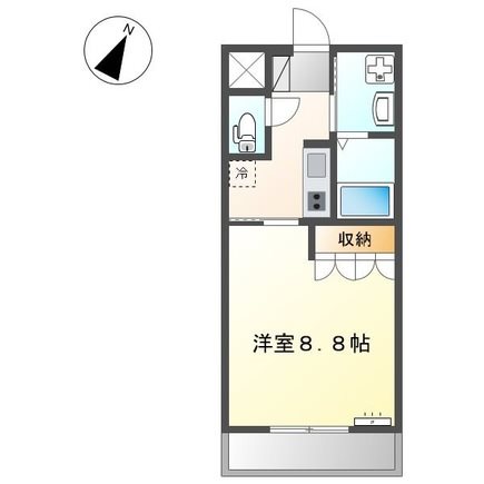 ブランシェコート 106号室 間取り