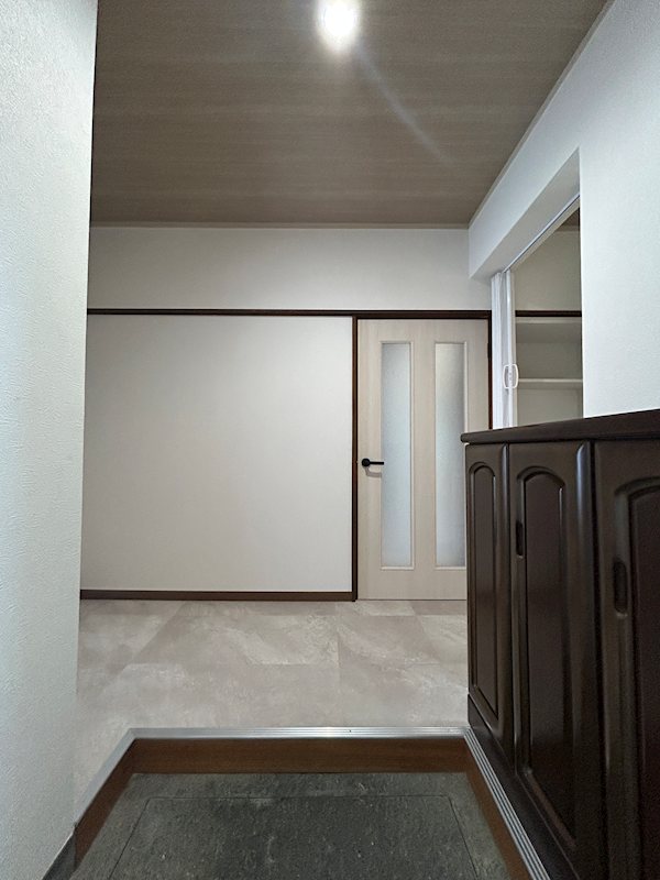 桜ヶ丘マンション 玄関
