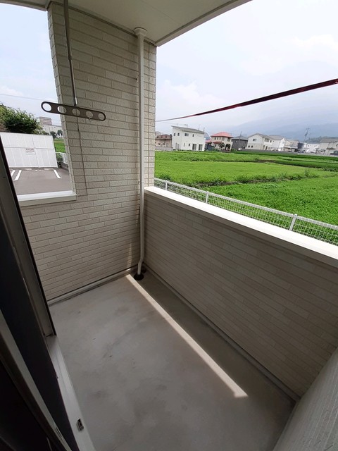 エアリー　カーサＢ ベランダ