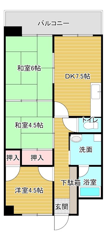 レジデンス小栗 311号室 間取り