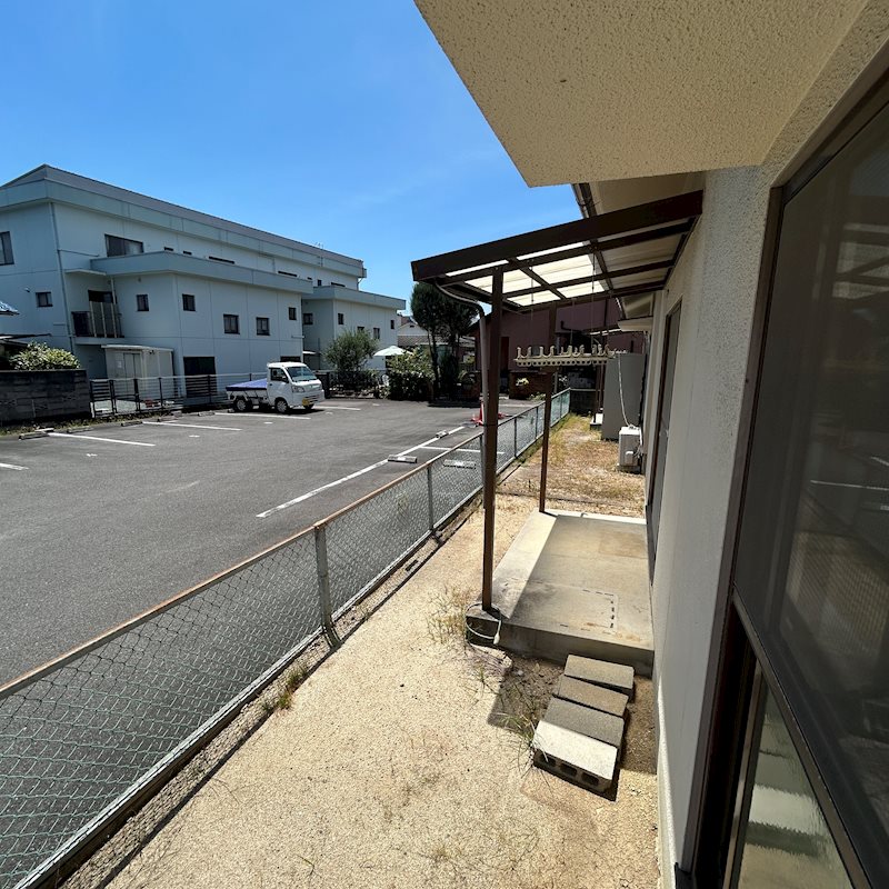 井上貸家（北井門2階建） ベランダ