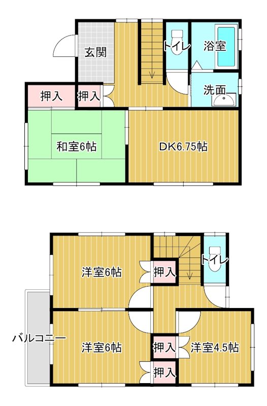 土居町土居戸建 間取り
