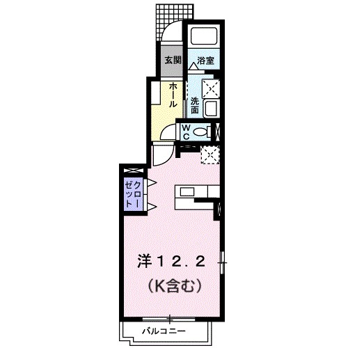 グランデＫⅡ　Ｃ 間取り