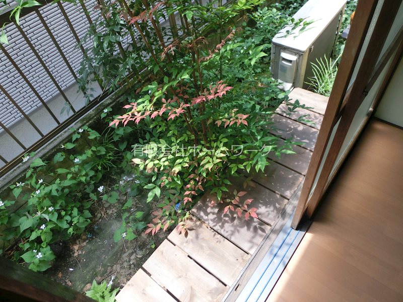 神宮荘 ベランダ
