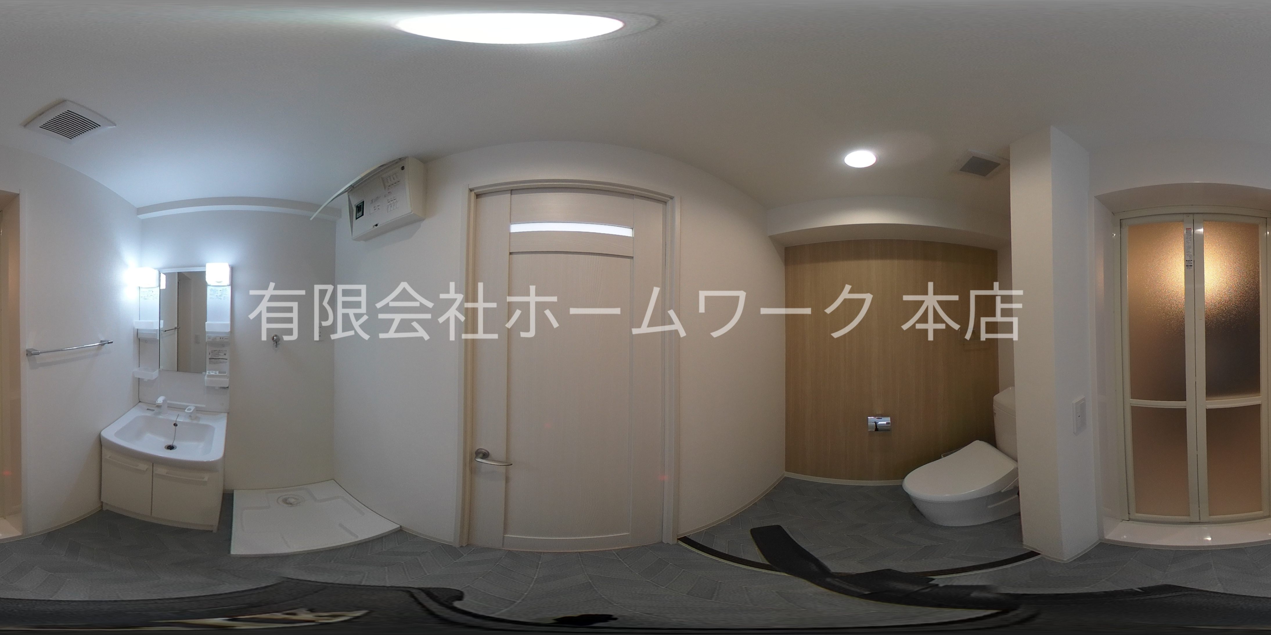 レジ東郷 洗面所