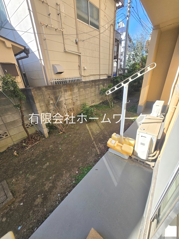 レジ東郷 ベランダ