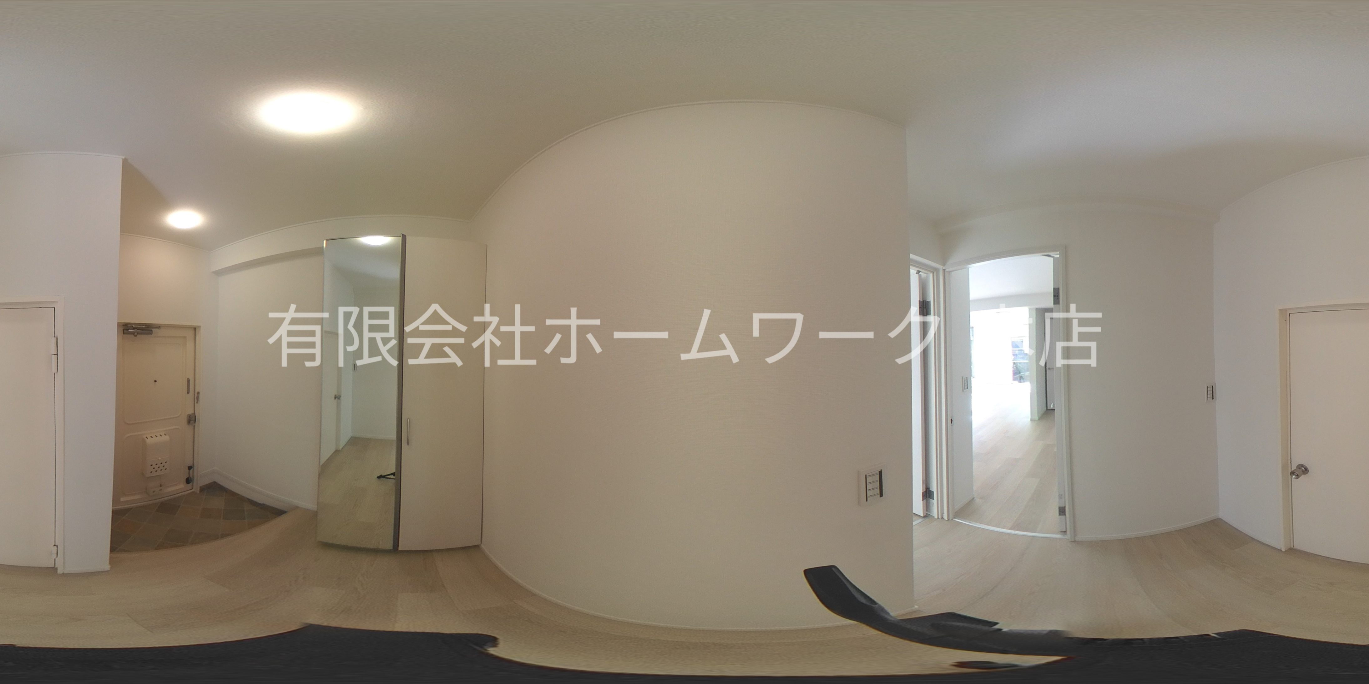 レジ東郷 玄関