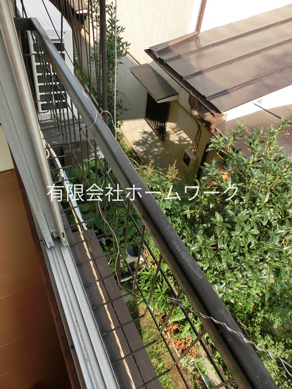 神宮荘 ベランダ