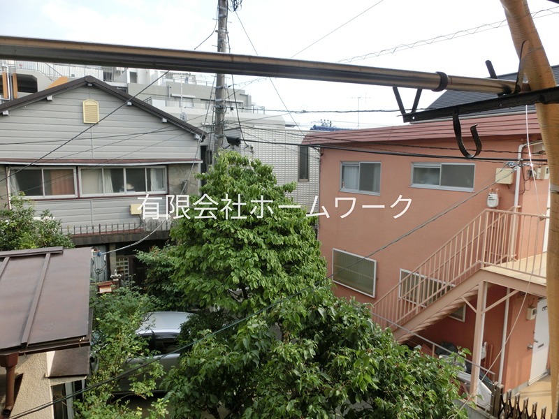 神宮荘 ベランダ