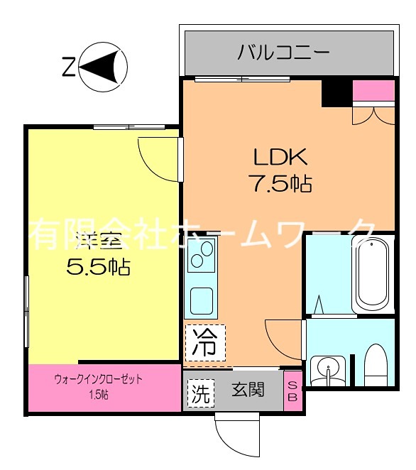 ロイヤルハイツ新高円寺 間取り