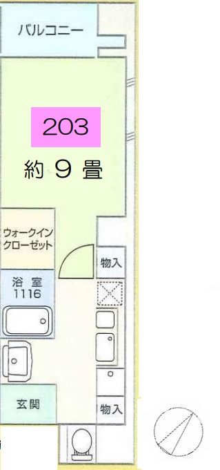 アーツタチバナ 間取り