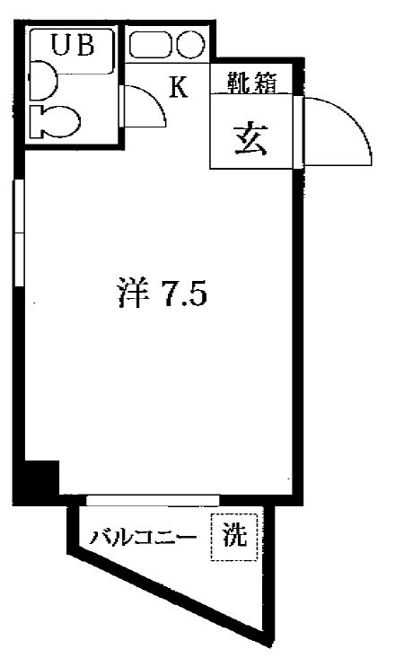 駒込K＆Mビル 間取り