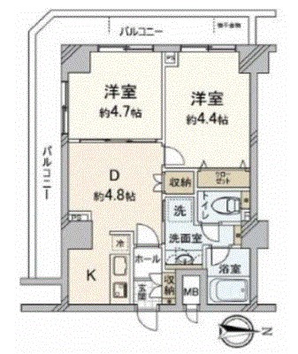 プラザ木場 間取り