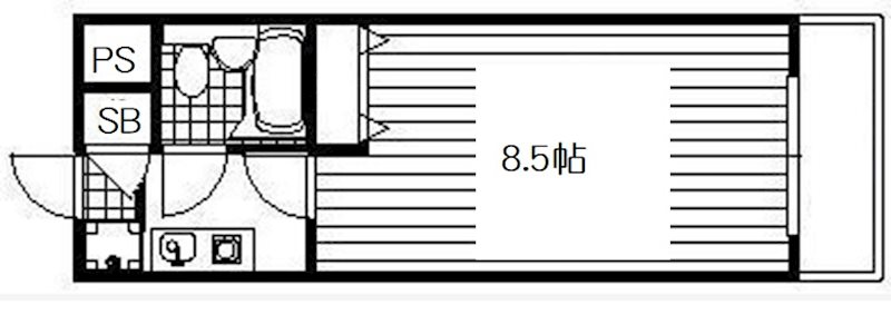 カオパレスNO.20 間取り