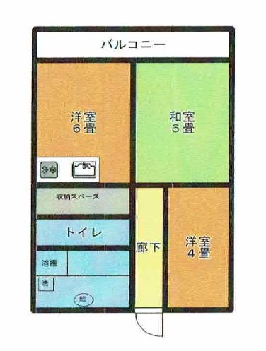 蓮根ペガサスビル 間取り