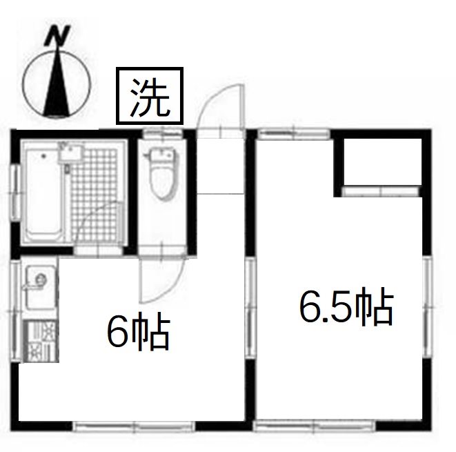 コーポ度来 間取り