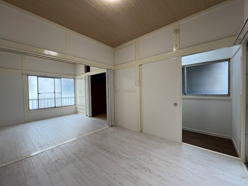 北千住川田貸家 ベランダ